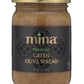 Mina Gourmet Olive Tapenade, Moroccan Green Olives, 7 oz (200g), Perfect for Appetizers and Dips