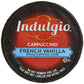 Indulgio French Vanilla Cappuccino K-Cup Pods, 24 Count, Compatible with Keurig 2.0 Brewers