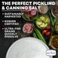 Sea Salt Superstore Pickling & Canning Salt, Non-Iodized Fine Kosher Salt, 30 oz Bag
