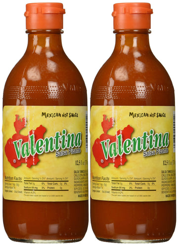 Valentina Salsa Picante Mexican Hot Sauce - 12.5 Oz. (Pack Of 2) - B - C12