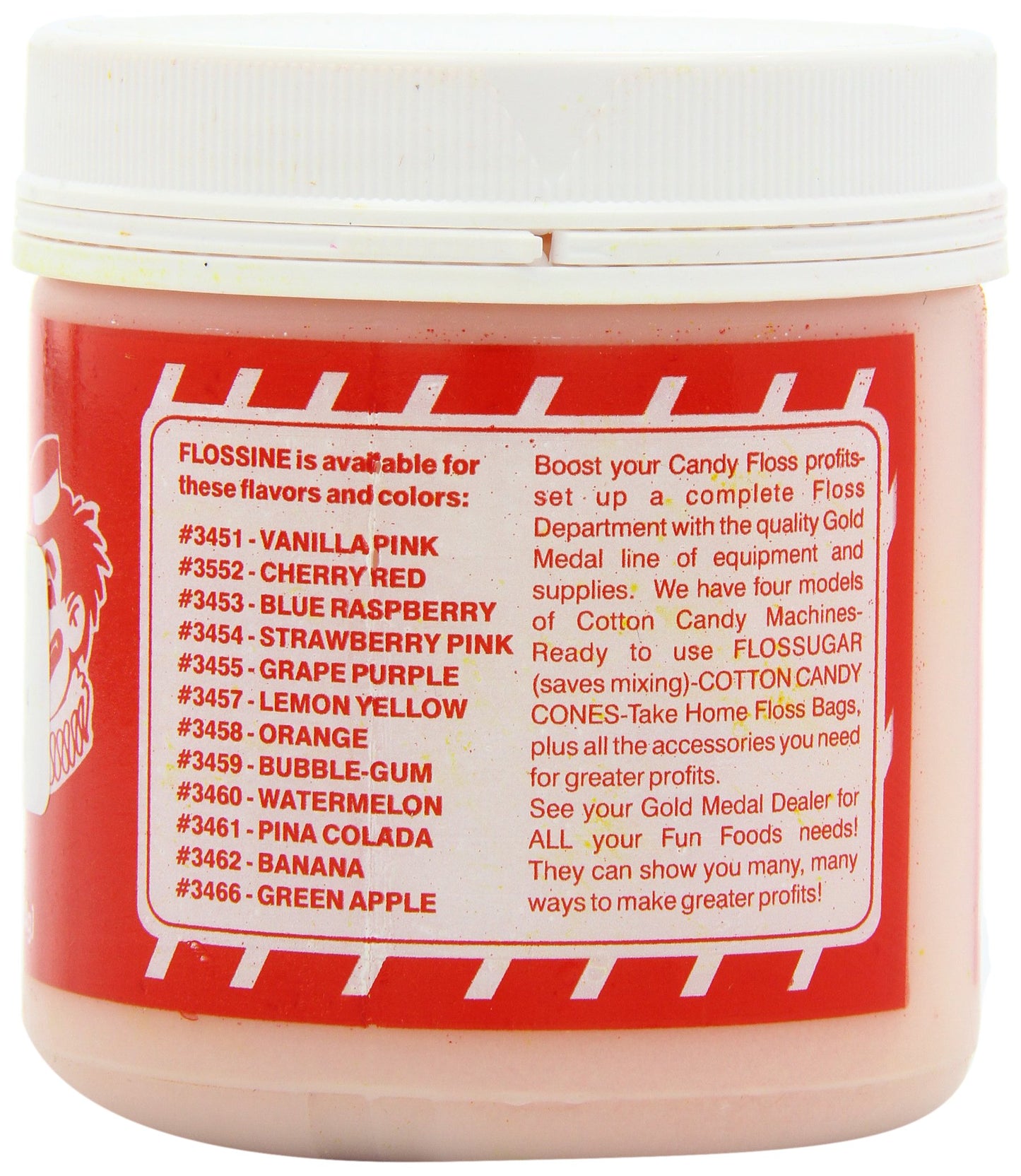 Gold Medal Flossine Can, Banana Flavor, 1 Pound, Model SYNCHKG027429
