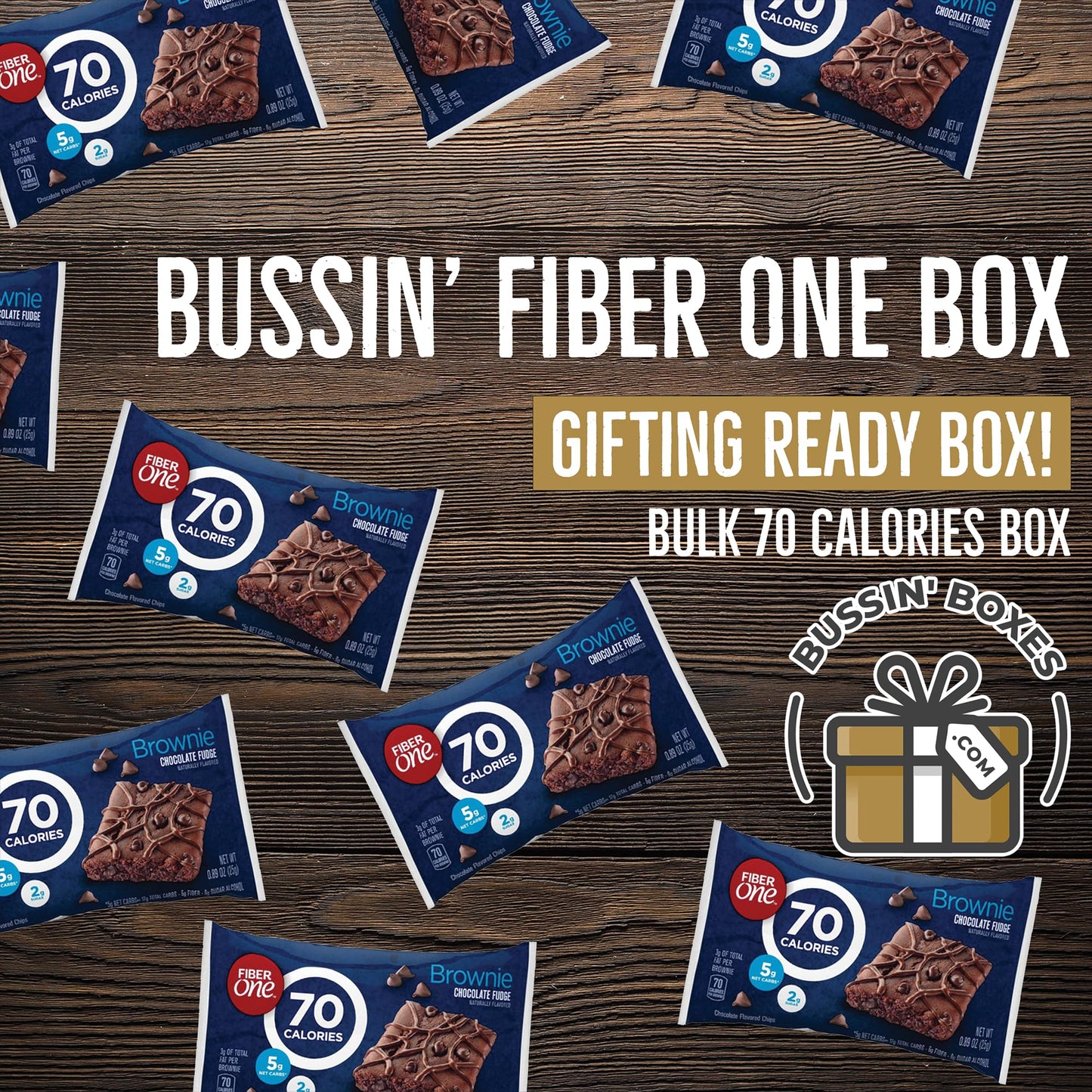 Fiber One Brownies, 70 Calories Each, 20% Daily Fiber, 28 Bars, No Artificial Ingredients