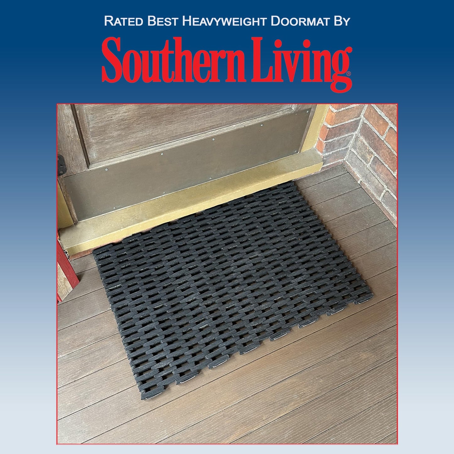 Durable Corporation 108S2030 20 In. W X 30 In. L Durite 108 Industrial Mats - Straight Weave
