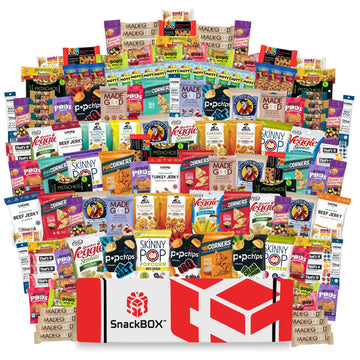 SB SnackBOX Gluten Free Snack Box Variety (150 Count) - Perfect for Gifts, Office, and Celebrations