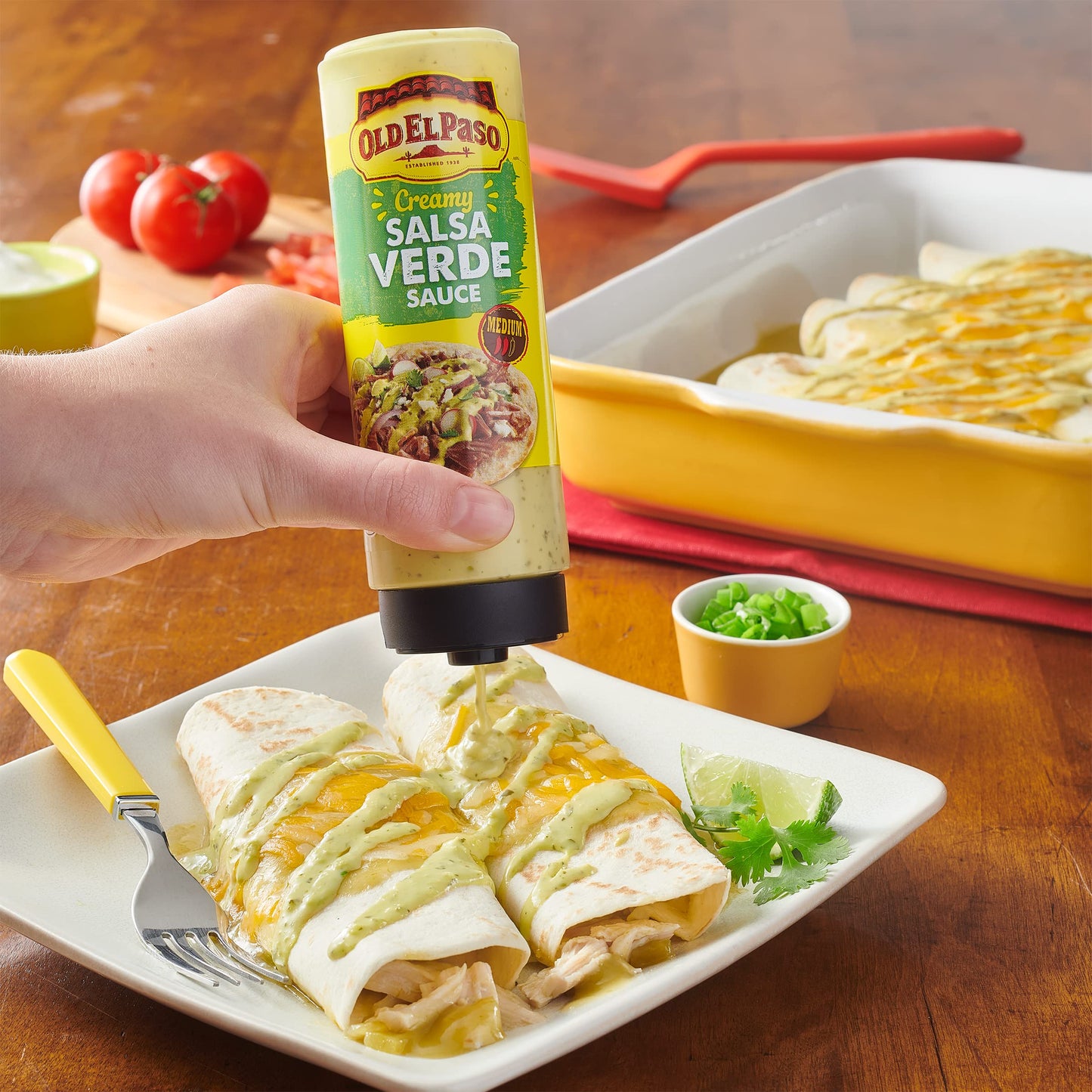 Old El Paso Taco Sauce - Creamy Salsa Verde, 9 Oz.