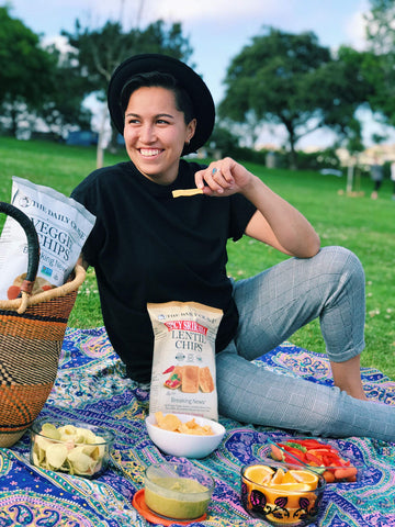 The Daily Crave Lentil Chips, Spicy Sriracha, 4 G Protein, Gluten-Free, Non-Gmo, Kosher, Crunchy, 4.25 Oz (Pack Of 8)
