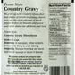 Mayacamas Country Gravy Mix, 0.75 Ounce, Pack of 12, Perfect for Homemade Meals