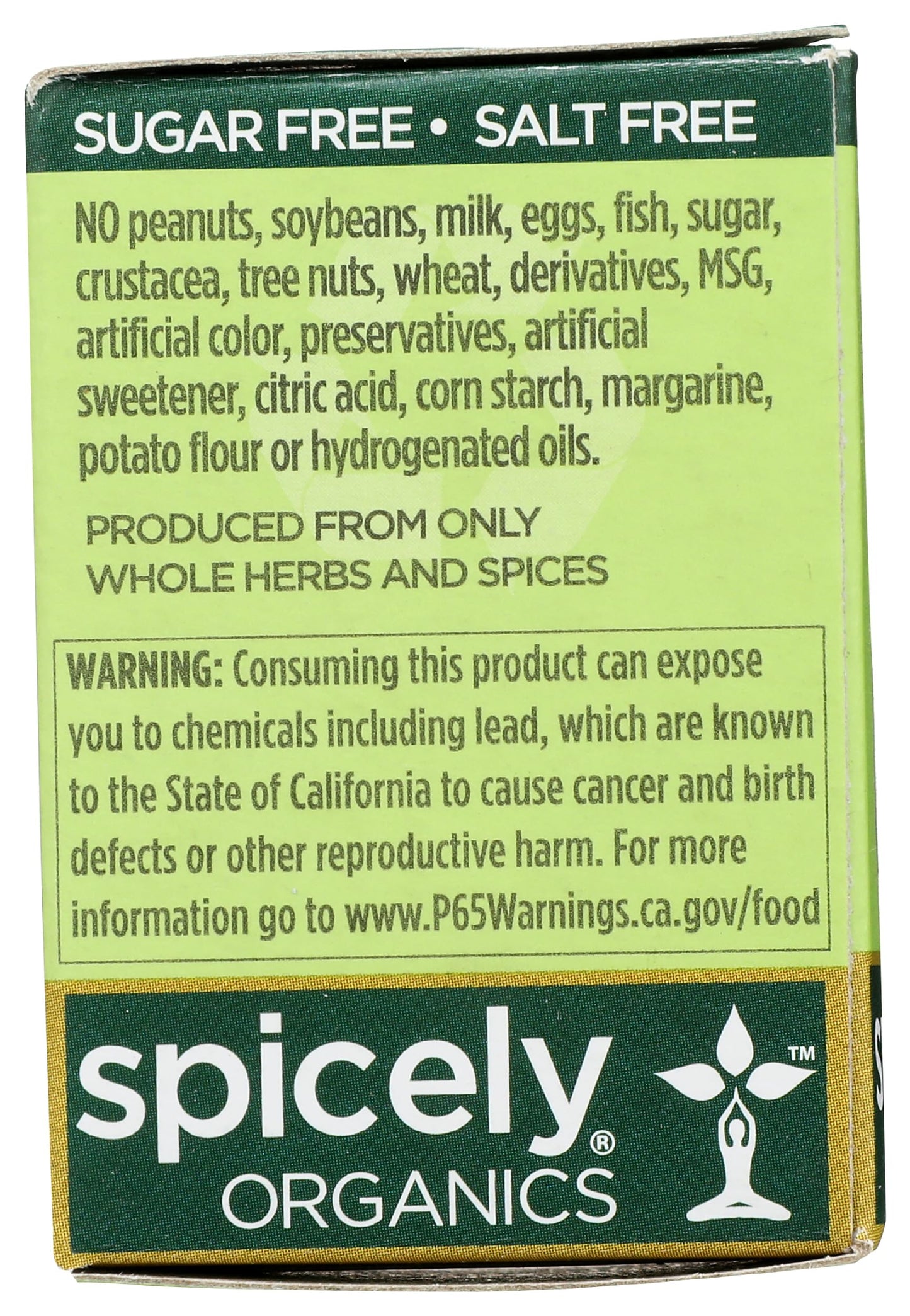 Spicely Organic Sumac Ground 0.45 Ounce ecoBox Certified Gluten Free