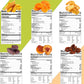 Anna And Sarah Gourmet Dried Fruit In Wooden 6 Compartments Gift Box Includes Strip Mango-Fancy Dates-Pear-Peach- Apricot-Dried Apricot Kosher-Halal For Christmas-Holiday For Mom-Dad-Boy-Girl Everyone