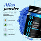 BeePoint Edible Glitter Luster Dust - Vibrant Blue Shimmer Powder for Baking & Decorating - 15g Food Grade, Vegan & Gluten Free