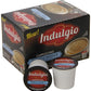 Indulgio Cappuccino Pods, French Vanilla, 12-Count Single Serve Cups for Keurig K-Cup malt-inspired, White