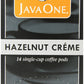 Java One Hazelnut Creme In Home Pods, 14-Count Pods (Pack Of 6)
