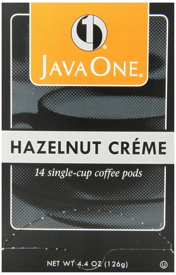 Java One Hazelnut Creme In Home Pods, 14-Count Pods (Pack Of 6)
