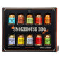 Kiri & Sons Smokehouse BBQ Gourmet Grilling Spice Set | 10-Set | Glass Bottle Seasonings, Grill Seasoning Flavors Include Caribb