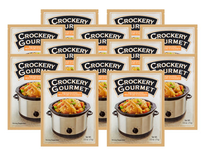 Crockery Gourmet Seasoning Mix For Chicken, 2.5-Ounce (Pack of 12)