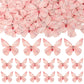 Gyufise 72Pcs Edible Butterfly Cupcake Toppers & Decorations For Butterfly Theme Baby Shower & Kids Birthday Party Cake Supplies