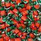 Strawberry Filled Hard Candy - 1 Pound Individually Wrapped Arcor Strawberry Bon Bons Candy - Bulk Bag