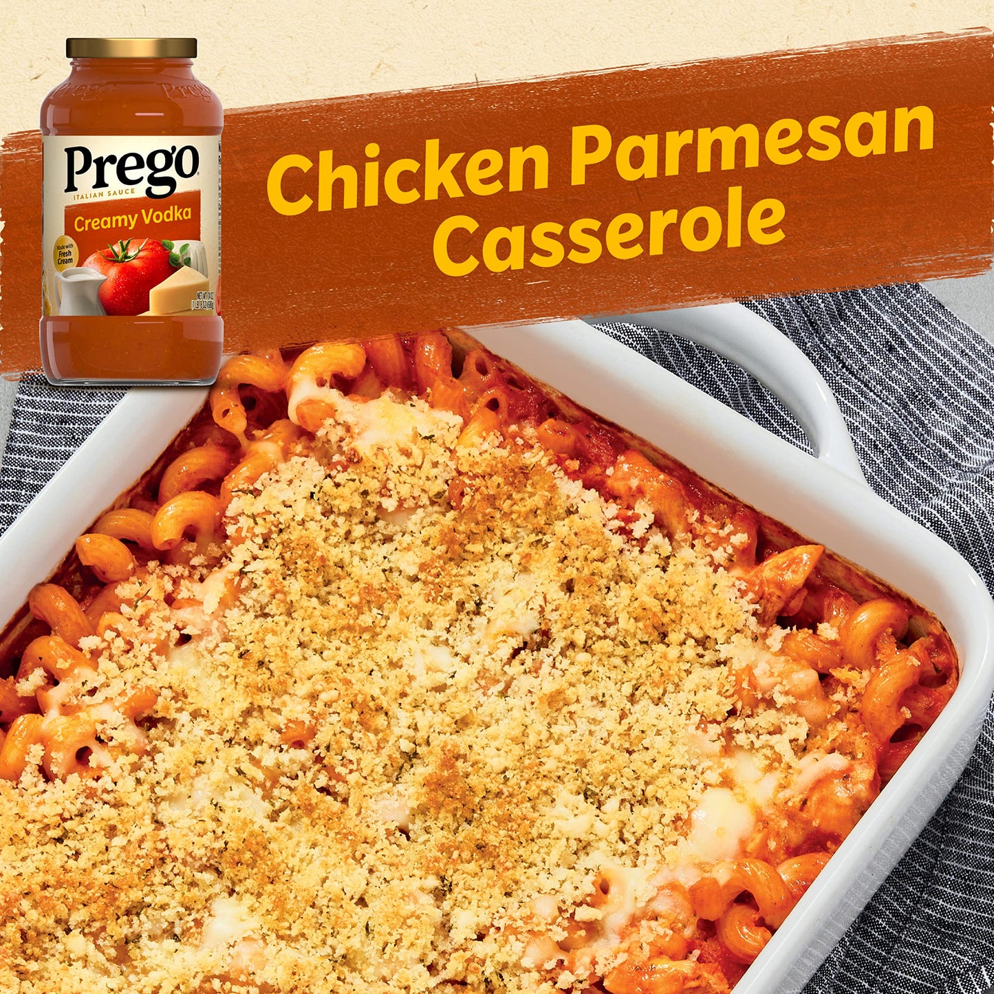 Prego Creamy Spirit-Inspired Flavor Pasta Sauce, 24 Oz Jar