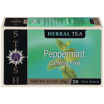 Stash Tea 29296- 6 Pack Stash Tea Peppermint Tea - 6x20 ct