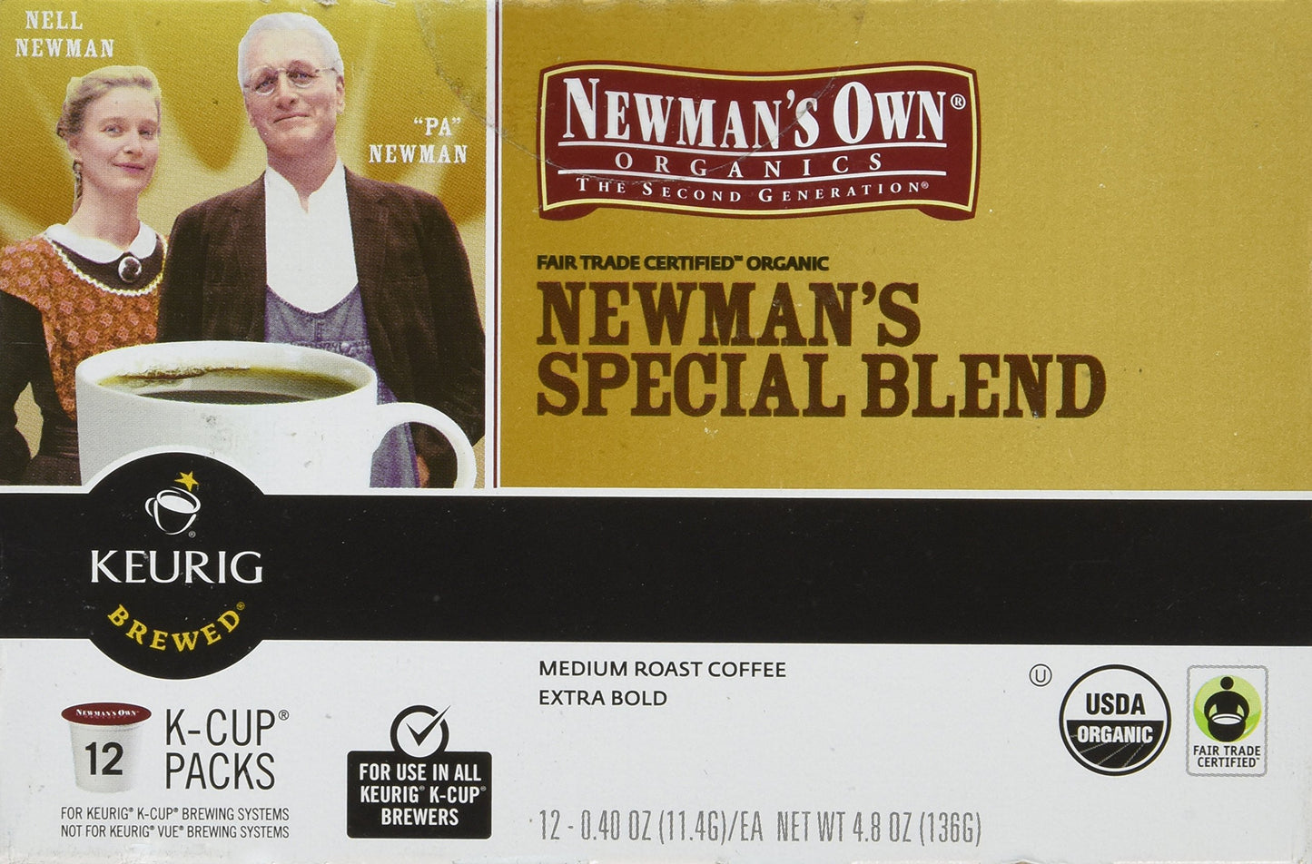 Newman'S Special Blend Extra Bold (24 K-Cups) Keurig
