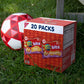 RITZ Bits Cheese and RITZ Bits Peanut Butter Cracker Sandwiches Variety Pack, 20 Snack Packs