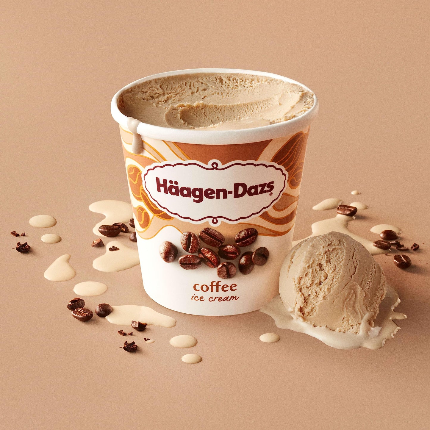 Haagen-Dazs Coffee Ice Cream, 14 fl oz (Frozen)