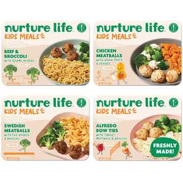 Nurture Life Kids Meals, Healthy Toddler & Kid Pasta Favorites, Organic Focus, Toddler Snack, Freshly Made Food For Children & S