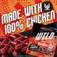 Jack Link'S Wild Chicken Stick Bites Made With Frank'S Redhot Flavor, Mini Meat Sticks, Shareable Under 100 Calories Snack Packs