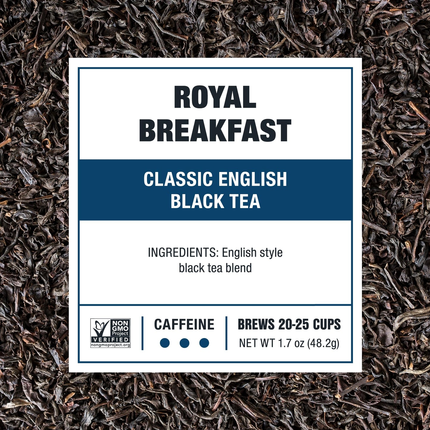 Tiesta Tea Royal Breakfast Loose Leaf Black Tea, High Caffeine, 1.7 oz Resealable Pouch, Brews Up to 25 Cups