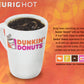 Dunkin Donuts 0846 K-Cup Pods, Decaf, 24/Box