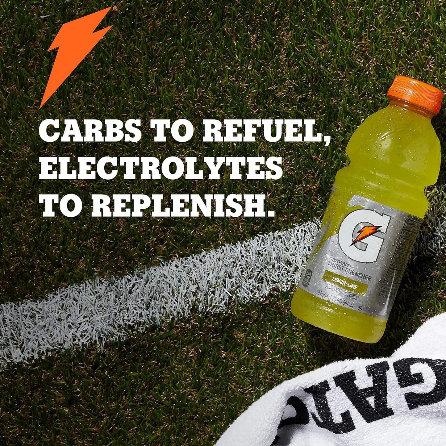 Gatorade Thirst Quencher Sports Drink, Cool Blue, 20Oz Bottles, 8 Pack, Electrolytes For Rehydration