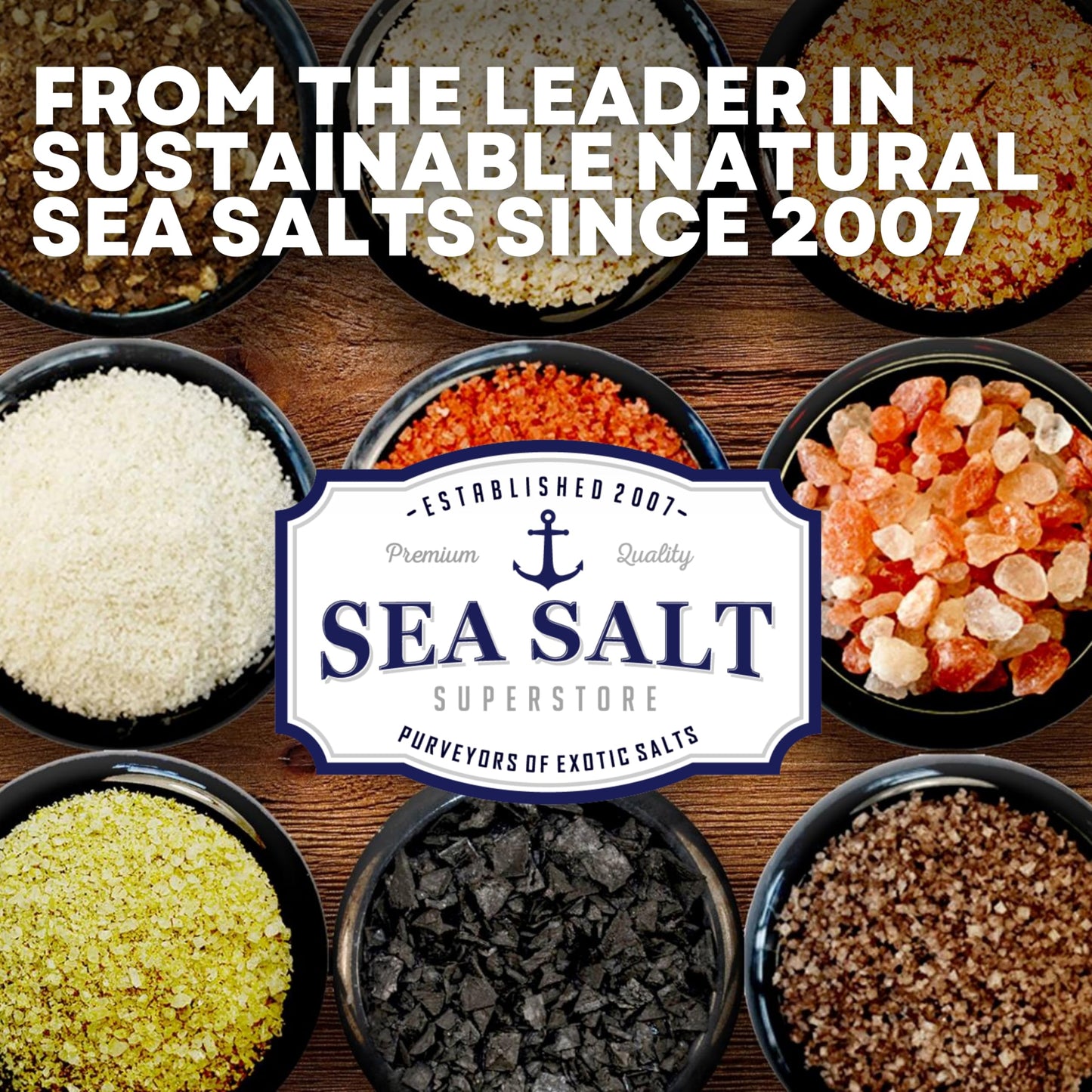 Sea Salt Superstore Pickling & Canning Salt, Non-Iodized, 1 lb Shaker, Fine Sea Salt for Brining