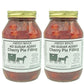 Amish Pie Filling No Sugar Added Cherry - TWO 32 Oz Jars