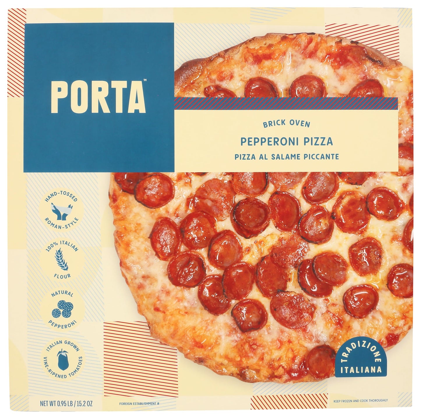 Porta Pepperoni Pizza, 15.2 Oz