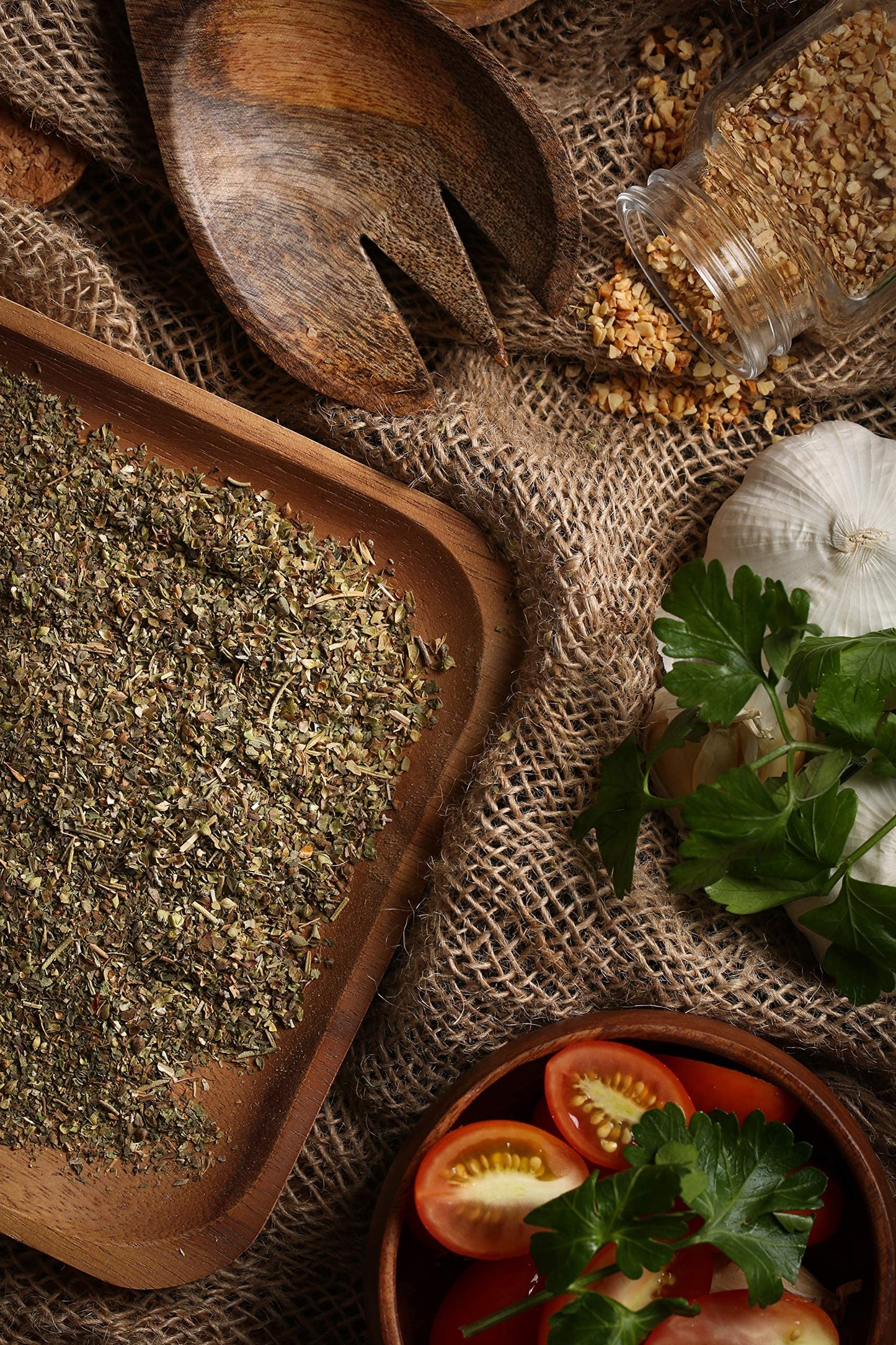Gourmanity Italian Seasoning, The Perfect Blend Of Oregano, Basil, Marjoram, Rosemary And Thyme Herbs, Salt-Free, Use On Spaghet