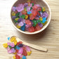 Sweetglob Old Fashioned Large Rock Sugar Candy Gems, Lump Sugar Rock Crystals (Assorted Flavors, 1 Pound)