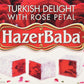 Hazerbaba Turkish Delight With Rose - 1Lb