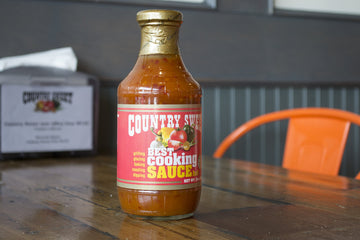 Country Sweet Sauce - Premium Cooking and Finishing Sauce, Hot, 21 oz, 1.31 lb