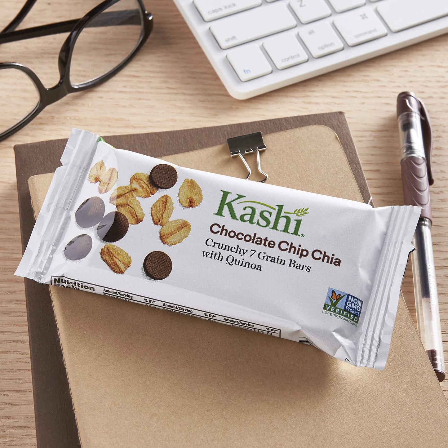 Kashi Co Chocolate Chip Chia Granola Bar, 7 Oz