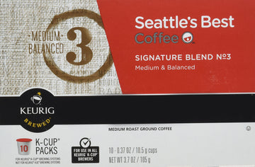Seattle'S Best Coffee K-Cup Pods, Portside Blend, 10 Ct