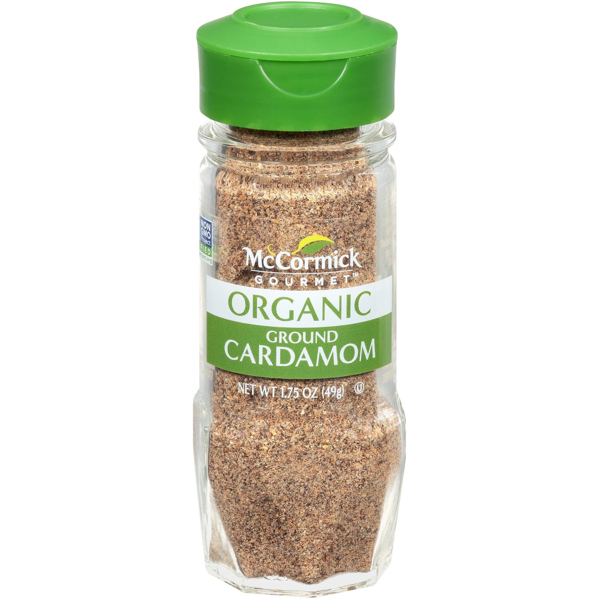 McCormick Gourmet Organic Ground Cardamom, 1.75 oz, 052100002880, Pack of 1
