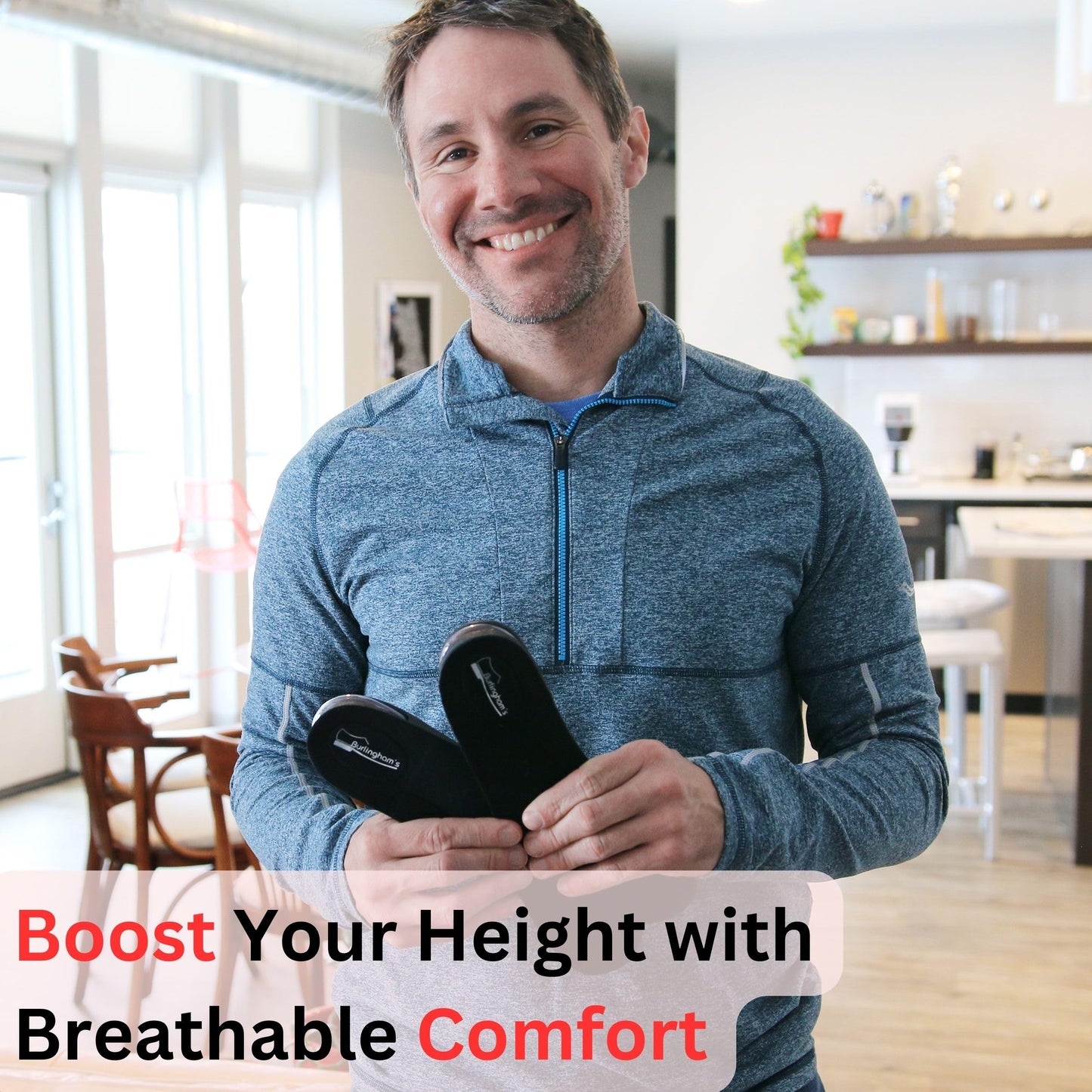 Shoe Lifts For Men And Women | Elevated, Cushioned Heel Inserts And Arch Support Insoles | Lifted, Supportive Comfort | And Brea