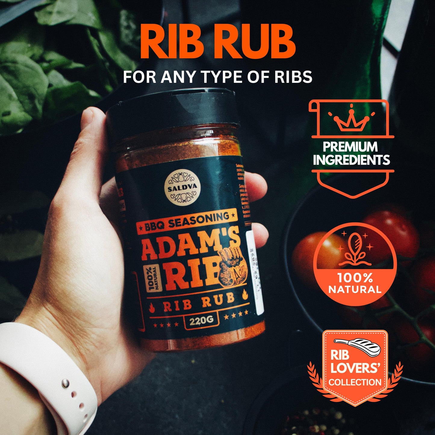 Classic S Of Enhanced Bbq Seasonings - Holy Cow, Adam’S Rib, Angel’S Wings, Smoky Pig, Ultimate Rub & Veggie War Bbq Rubs | Pack Of 6 | 100% Natural | Great Foodie Gift
