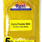 Rani Curry Powder Mild (10-Spice Authentic Indian Blend) 80Oz (5Lbs) 2.27Kg Bulk ~ All Natural | Salt-Free | No Chili Or Peppers