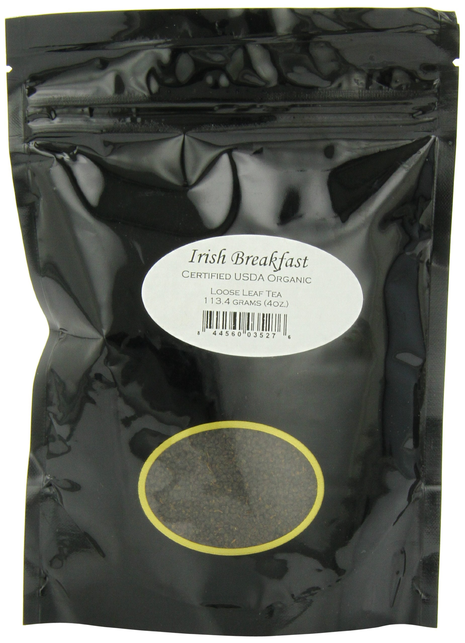 English Tea Store Organic Irish Breakfast Loose Leaf Tea Pouches - 4oz