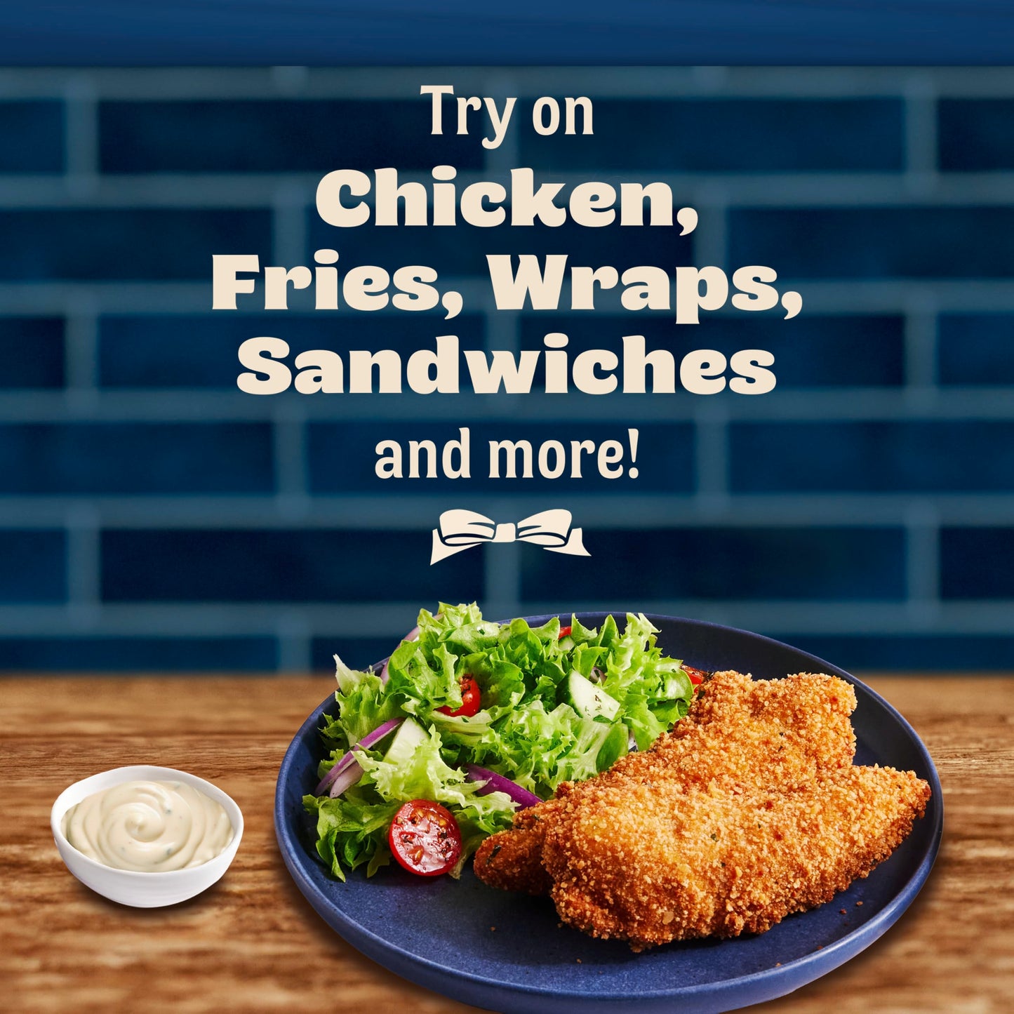 Hellmann'S Buttermilk Ranch Chicken Tender Mayonnaise Style Dip Buttermilk Ranch Delicious Flavor No Artificial Flavors 11.5 Fl