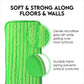 Reusable Floor Mop Pads - Swiffer Wet Jet Compatible Refills 4 Pack - Machine Washable, 12-Inch Microfiber Mop Swiffer Wet Pads
