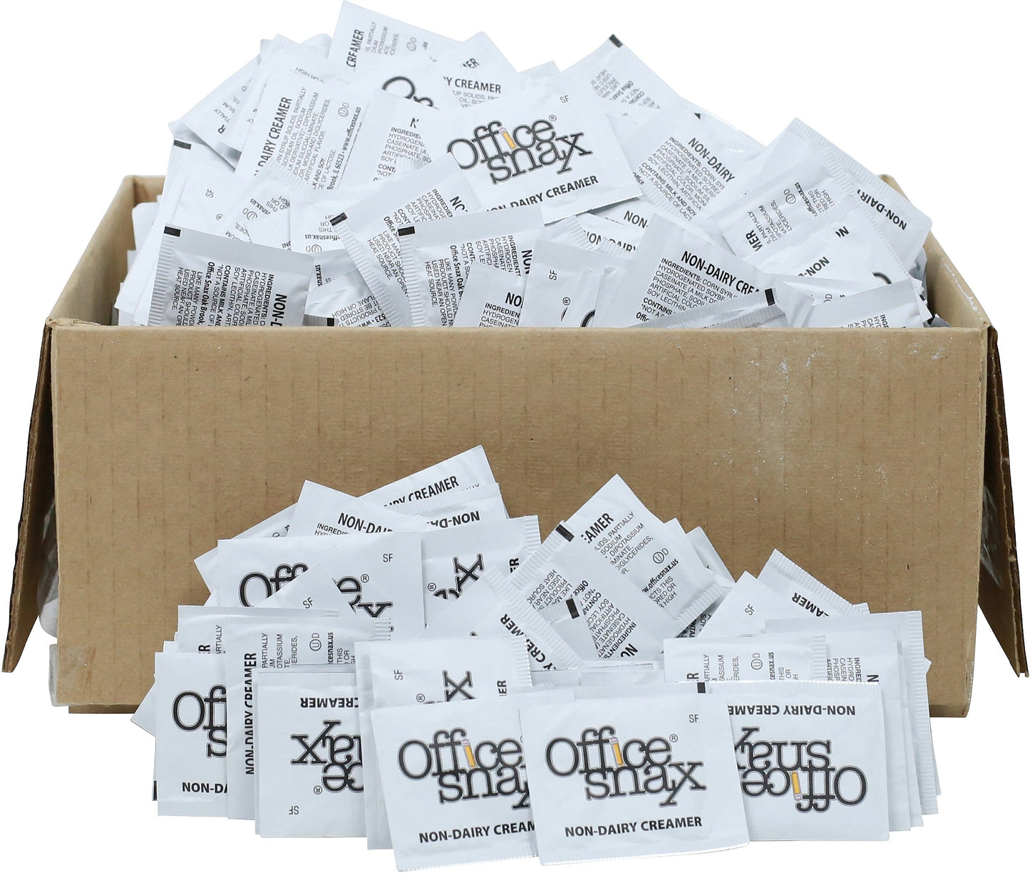 Office Snax Premeasured Single-Serve Packets, Powder Non-Dairy Creamer