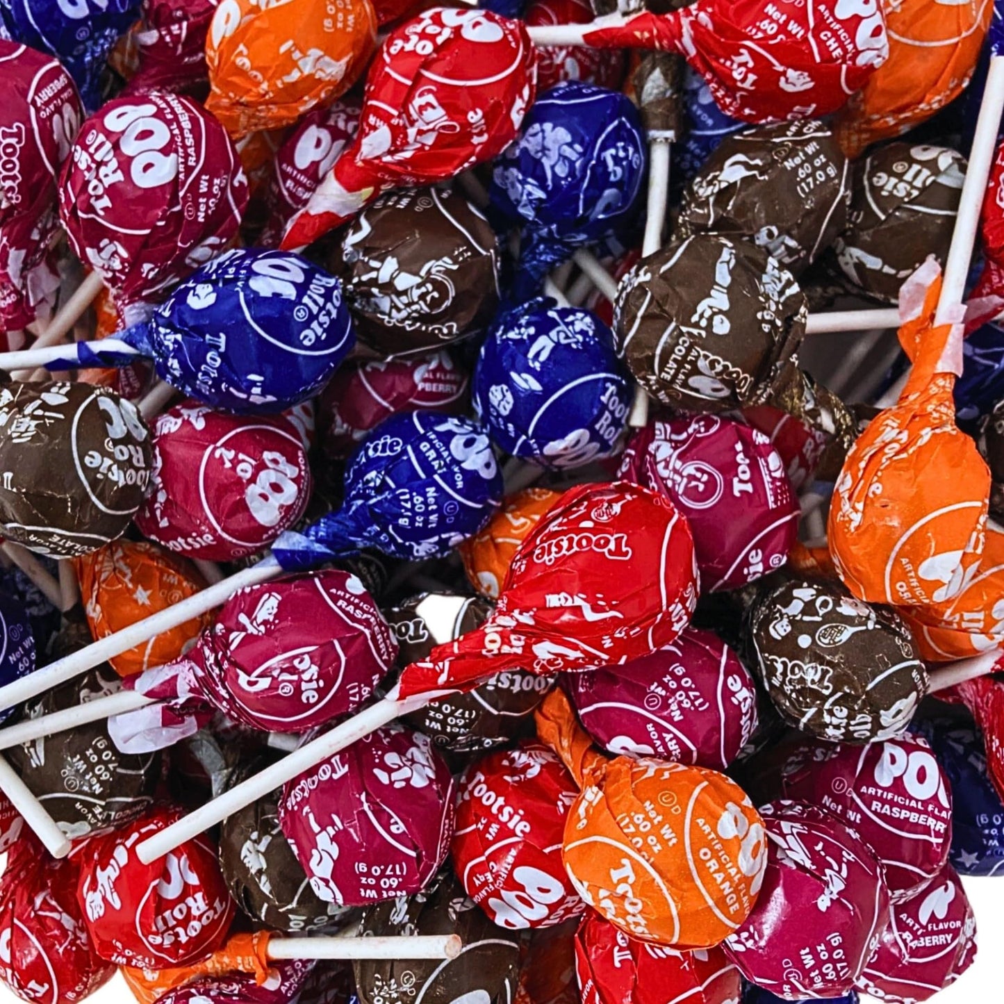 Assorted Fruit Flavored Tootsie Pops 1.5-Lbs- Five Classic Flavors Bulk Pack Of America'S Favorite Lollipops - Individually Wrap