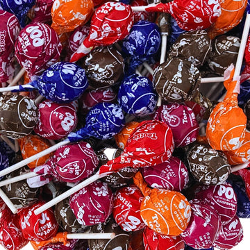 Assorted Fruit Flavored Tootsie Pops 6.5-Lbs- Five Classic Flavors Bulk Pack Of America'S Favorite Lollipops - Individually Wrap